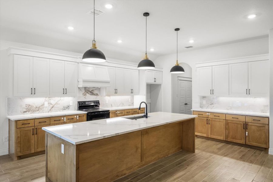 Furnished interior view inside a new home in , Canton (Image 7).