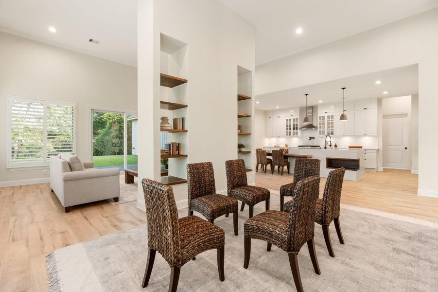 Furnished interior view inside a new home in , Tomball (Image 5). Furnished interior view inside a new home in , Tomball (Image 5).