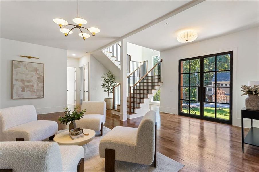 Furnished interior view inside a new home in , Smyrna (Image 43).