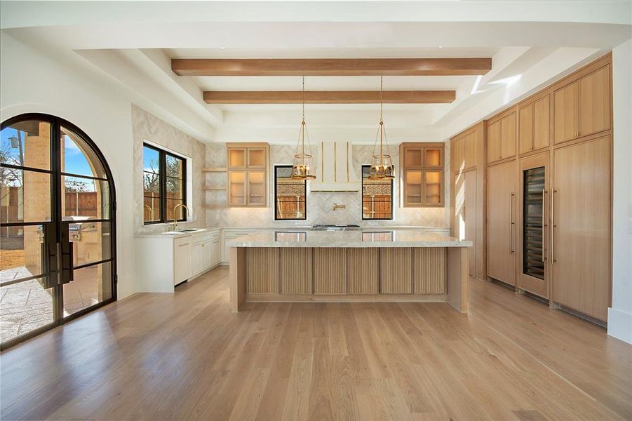 Furnished interior view inside a new home in , Dallas (Image 10).