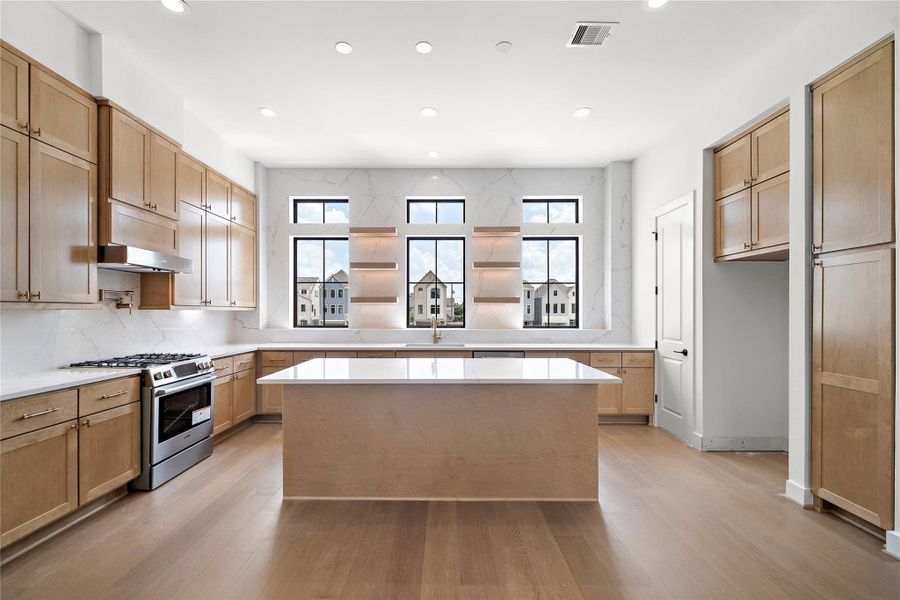 Home is just about complete and will have white kitchen cabinets