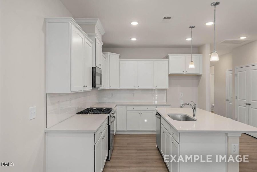 Furnished interior view inside a new home in Springvale, Fuquay Varina (Image 11).