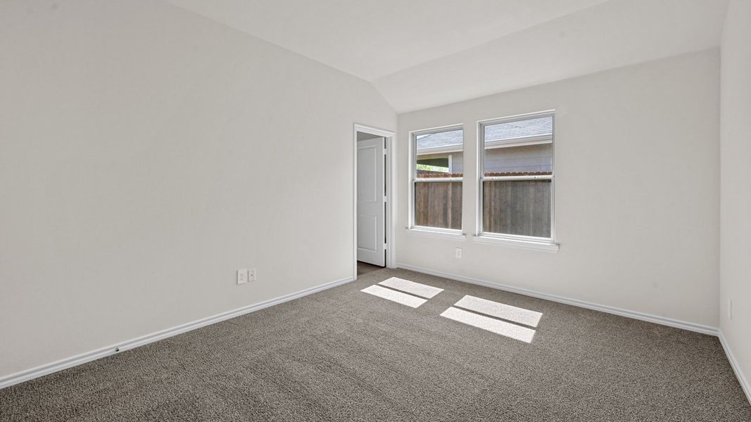 Spacious, unfurnished interior of a new home in Wildcat Ranch, Crandall (Image 25). Spacious, unfurnished interior of a new home in Wildcat Ranch, Crandall (Image 25).