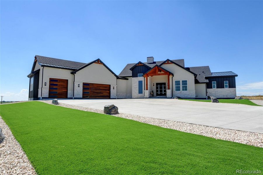 New construction on 2 acres