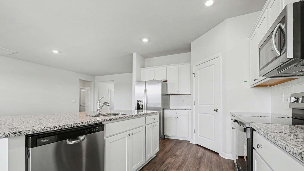 Furnished interior view inside a new home in Preserve at Cypress Commons, Conway (Image 3).