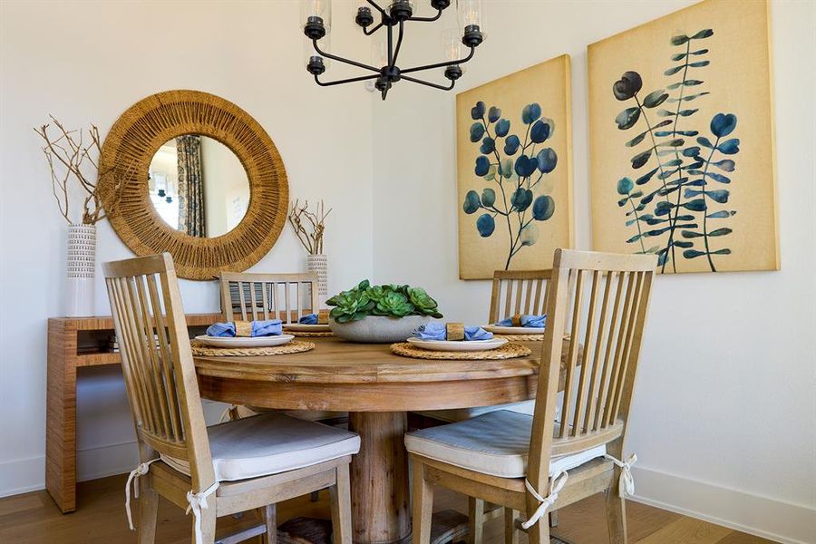 Furnished interior view inside a new home in Edgewater, Royse City (Image 8).