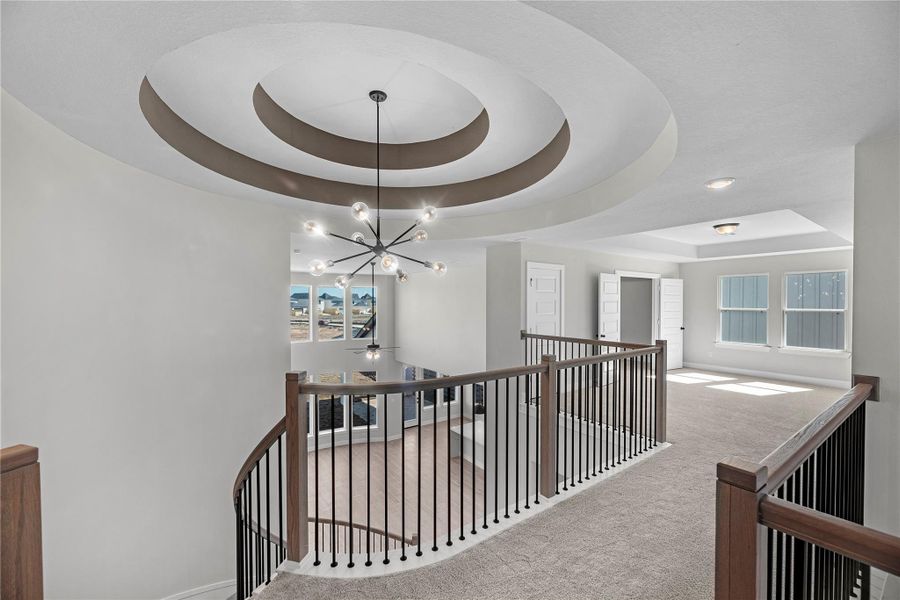 Furnished interior view inside a new home in Austin Point, Richmond (Image 8).