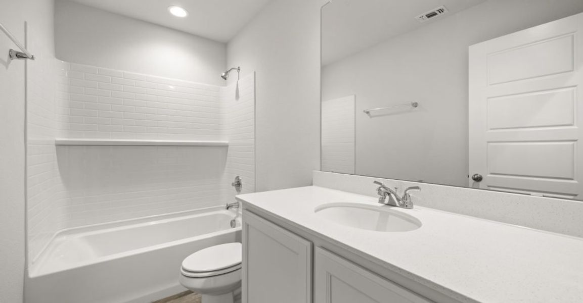 Representative exterior photo of a completed home built from the Atlanta by Impression Homes in Baker Farms, Cleburne, TX (Image 22). Representative exterior photo of a completed home built from the Atlanta by Impression Homes in Baker Farms, Cleburne, TX (Image 22).