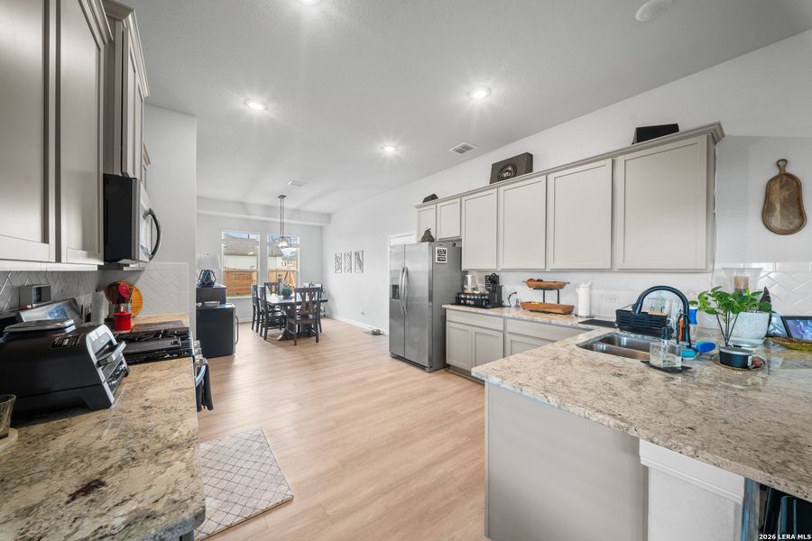 Furnished interior view inside a new home in Jordan's Ranch, San Antonio (Image 16).