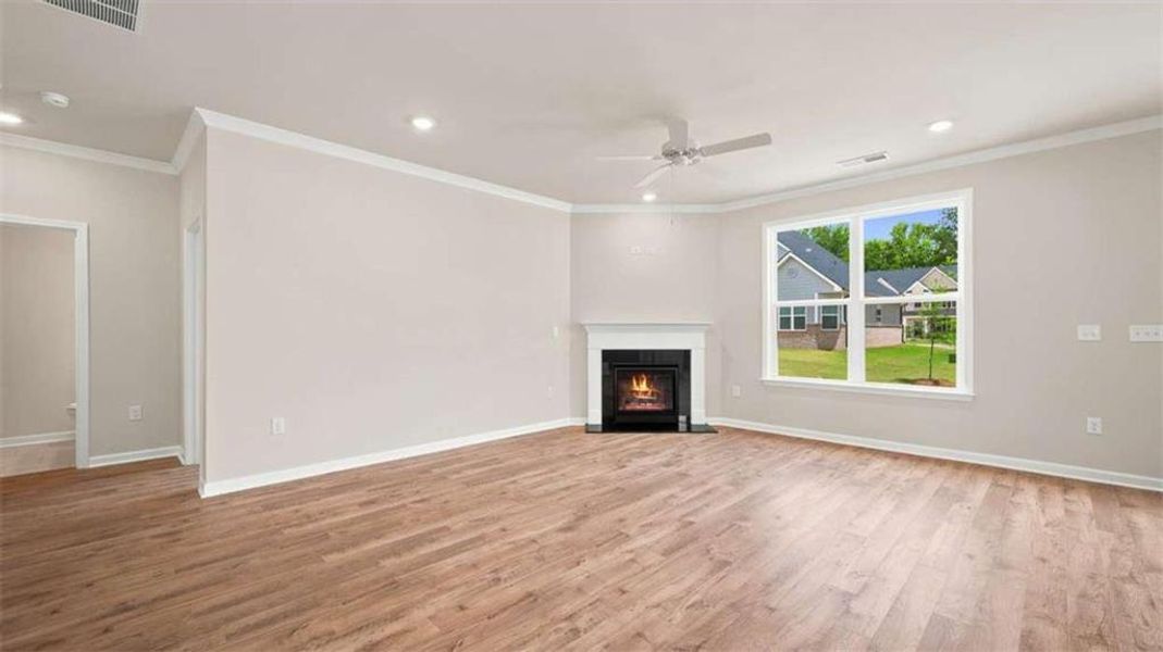 Spacious, unfurnished interior of a new home in Wildwood, Covington (Image 23).