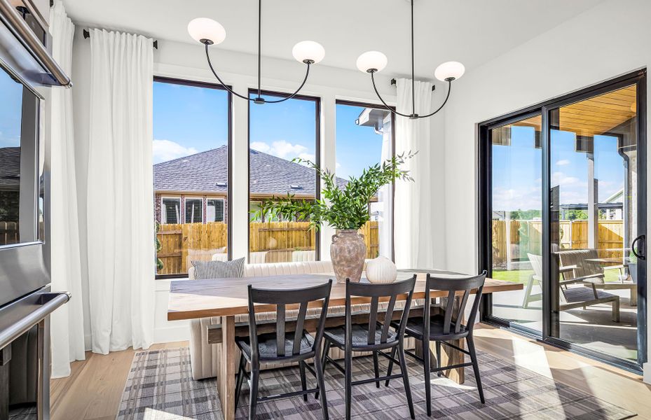 Representative furnished interior of a home built from the Gillett by Pulte Homes in Blue Creek Trails, Richmond (Image 8). Representative furnished interior of a home built from the Gillett by Pulte Homes in Blue Creek Trails, Richmond (Image 8).