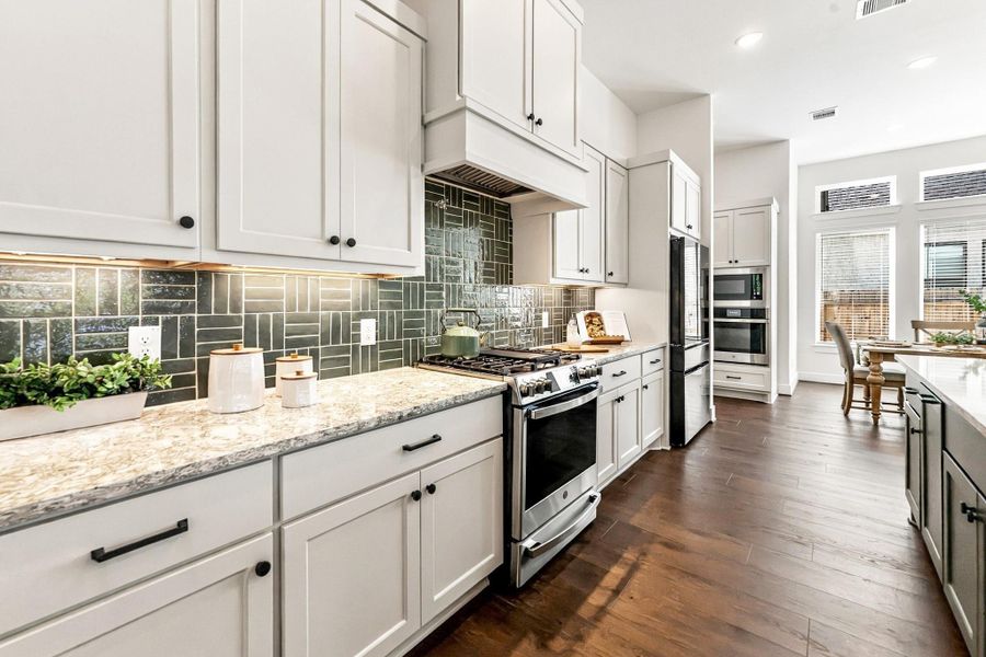 Furnished interior view inside a new home in , Conroe (Image 28).