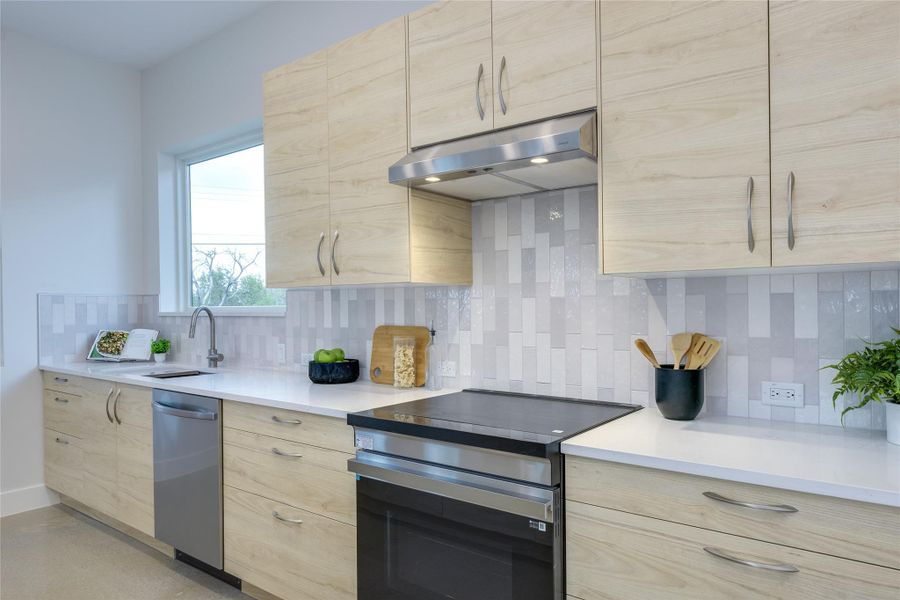 Energy Star appliances. You'll love this induction cooktop for fast efficient heating.