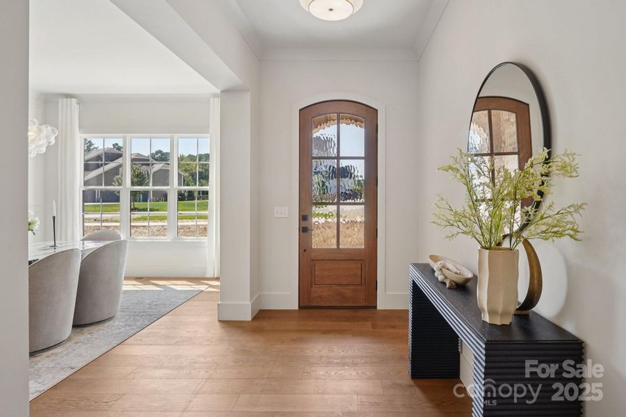 Furnished interior view inside a new home in , Huntersville (Image 11).