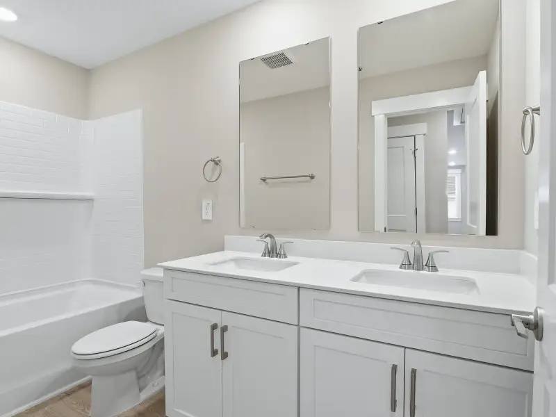 Furnished interior view inside a new home in Watkins Glen, Raleigh (Image 8).