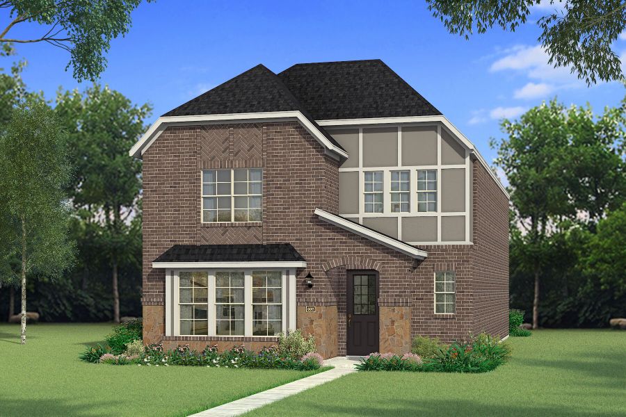 The Pecos - Tudor Elevation The Pecos - Tudor Elevation