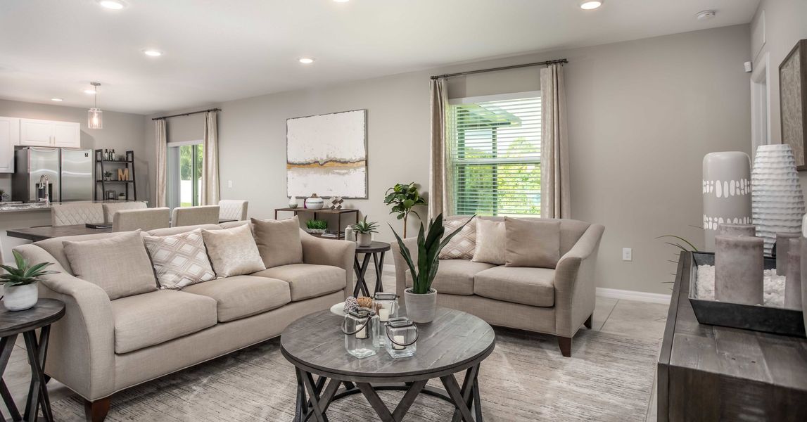 Representative furnished interior of a home built from the Mesquite by Maronda Homes in Coastal Communities, Edgewater (Image 10). Representative furnished interior of a home built from the Mesquite by Maronda Homes in Coastal Communities, Edgewater (Image 10).