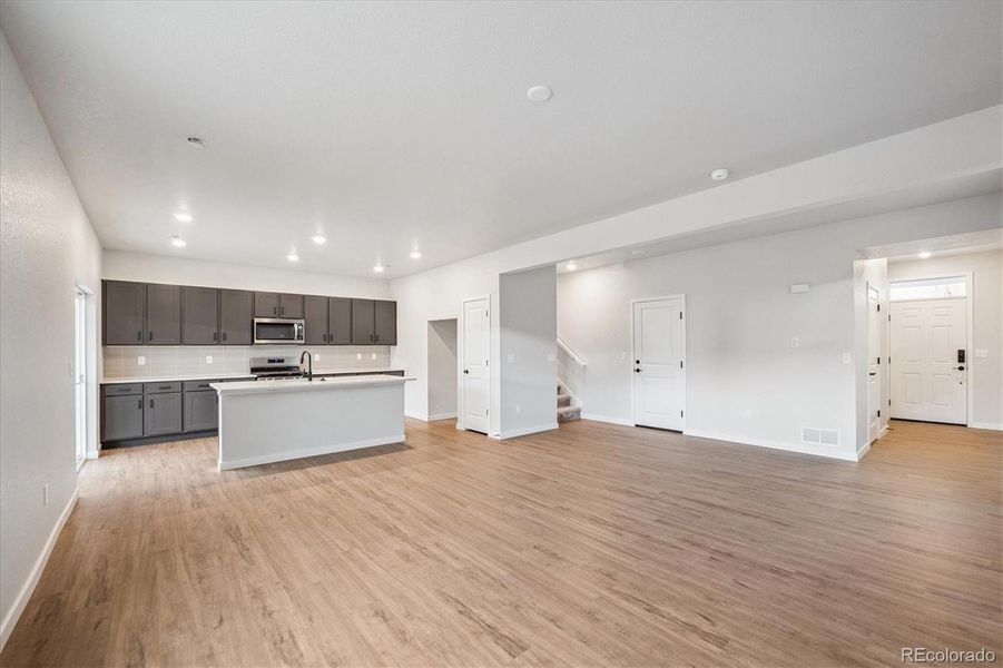 Spacious, unfurnished interior of a new home in Farmlore, Brighton (Image 11). Spacious, unfurnished interior of a new home in Farmlore, Brighton (Image 11).