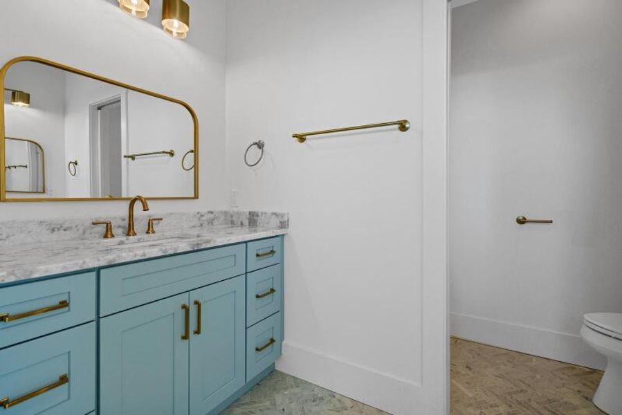 Furnished interior view inside a new home in , Edisto Beach (Image 9).