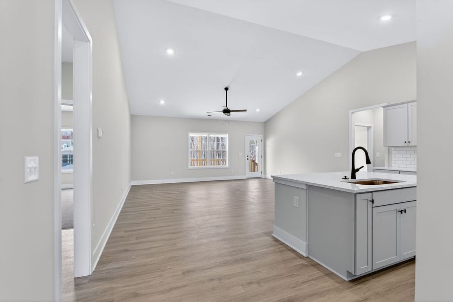 Spacious, unfurnished interior of a new home in Crystal Village, Albemarle (Image 11).
