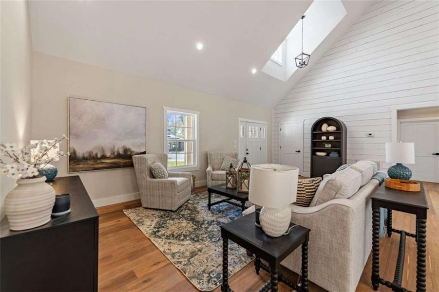 Furnished interior view inside a new home in , Morganton (Image 39).