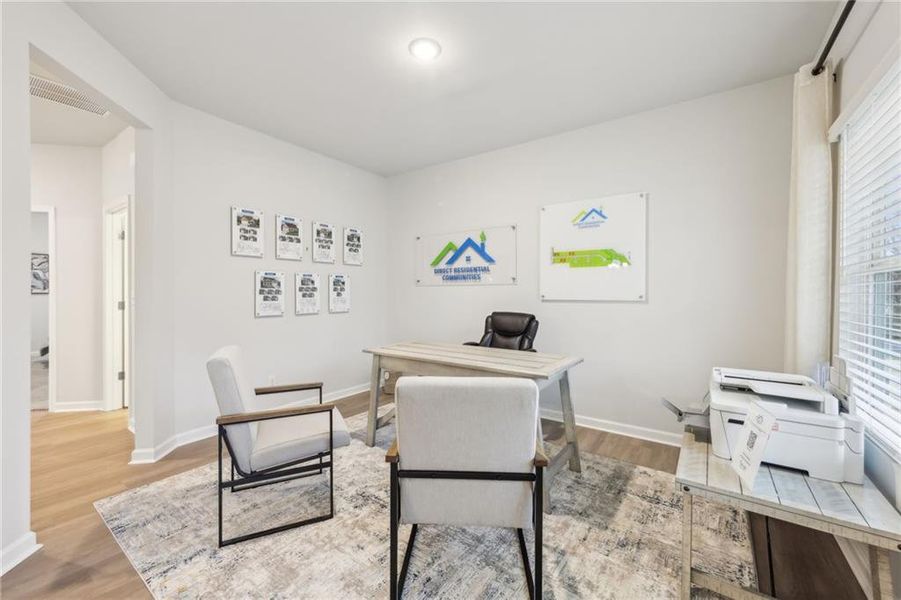 Furnished interior view inside a new home in Stephen's Landing, Loganville (Image 34).