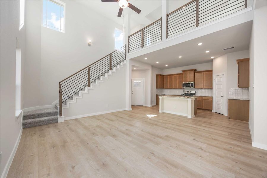 Spacious, unfurnished interior of a new home in Splendora Fields, Splendora (Image 12).