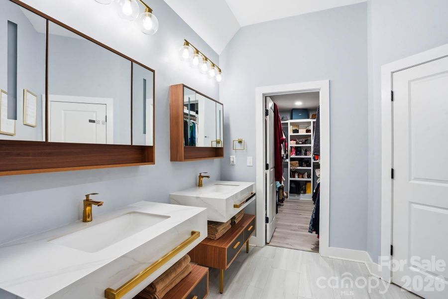 Furnished interior view inside a new home in , Charlotte (Image 30).