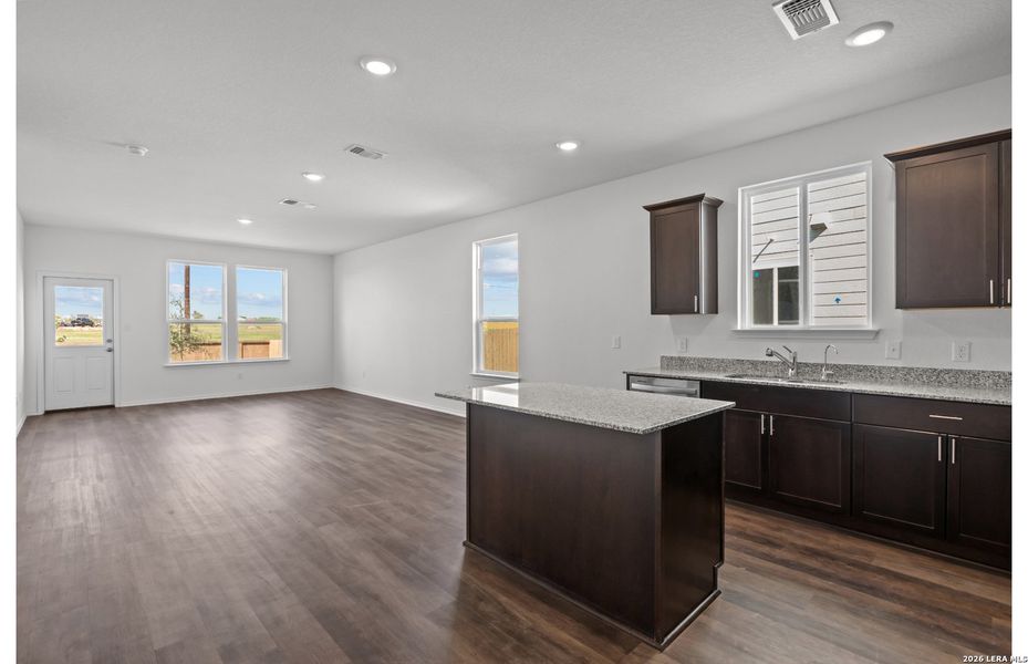 Furnished interior view inside a new home in Meadows at Clear Springs, New Braunfels (Image 5).