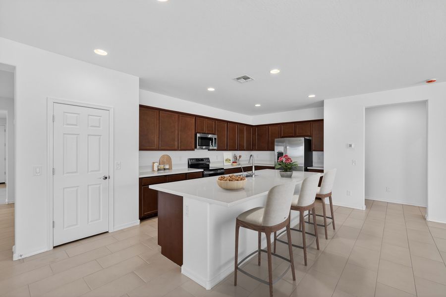 Furnished interior view inside a new home in Allen Ranches, Litchfield Park (Image 6).