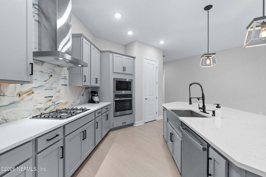 Furnished interior view inside a new home in , Jacksonville (Image 12).