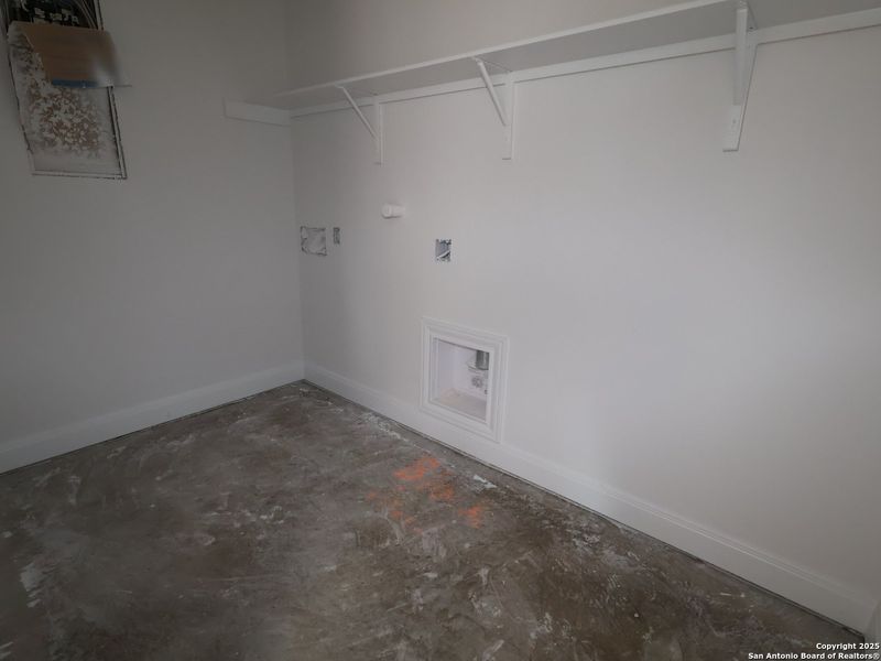 In-progress construction of a new home in Everly Estates, San Antonio, TX (Image 22).