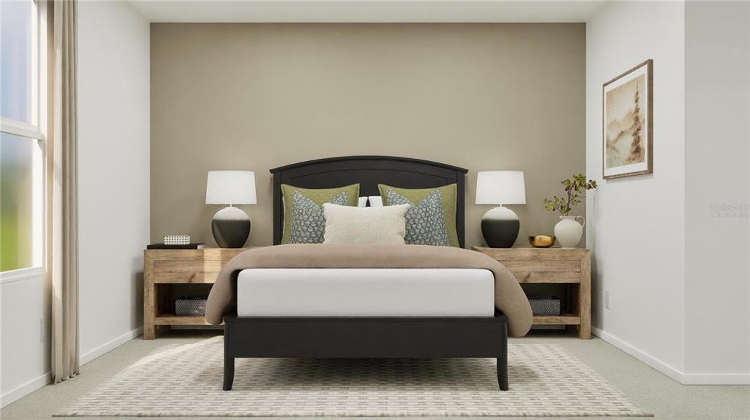 Furnished interior view inside a new home in Crosswinds, Haines City (Image 6).