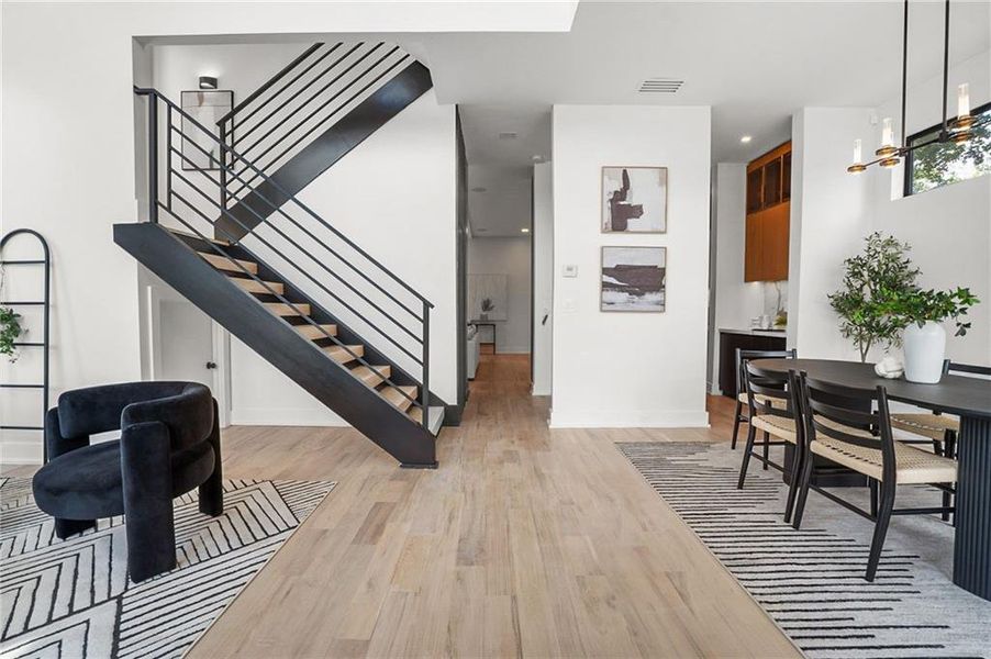 Furnished interior view inside a new home in , Atlanta (Image 31). Furnished interior view inside a new home in , Atlanta (Image 31).