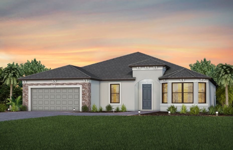 Exterior FM3 with optional stone