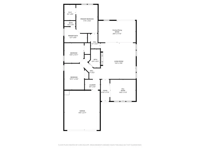 View of home floor plan