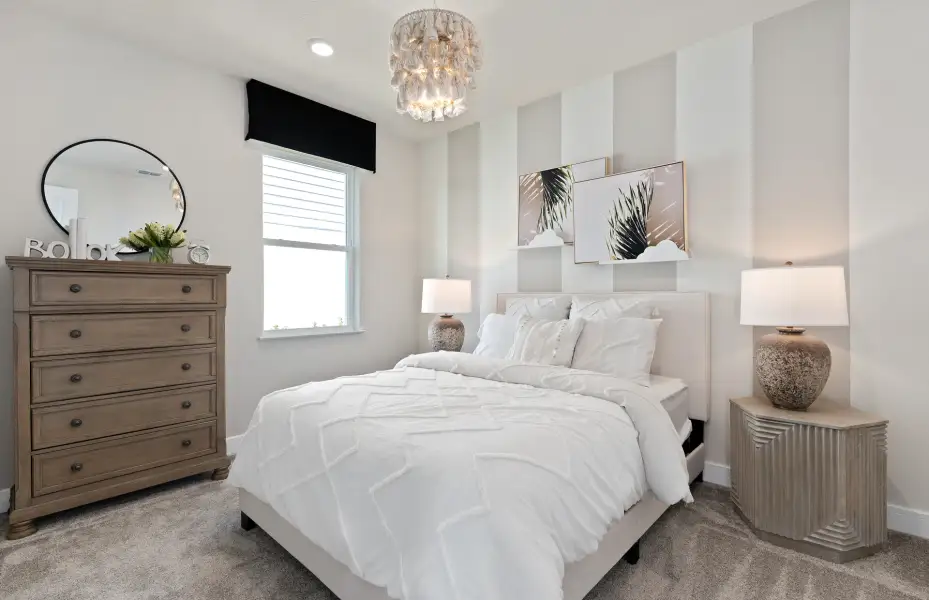 Representative furnished interior of a home built from the Crestmere by Pulte Homes in Highland Pines, Leesburg (Image 6).