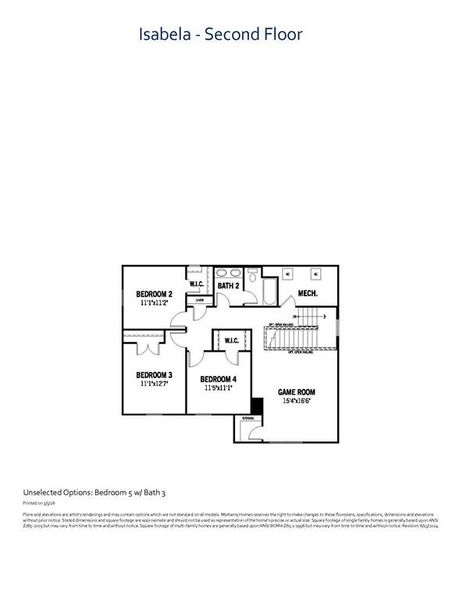 Isabela - Second Floor