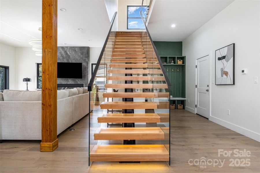 Furnished interior view inside a new home in , Charlotte (Image 30).