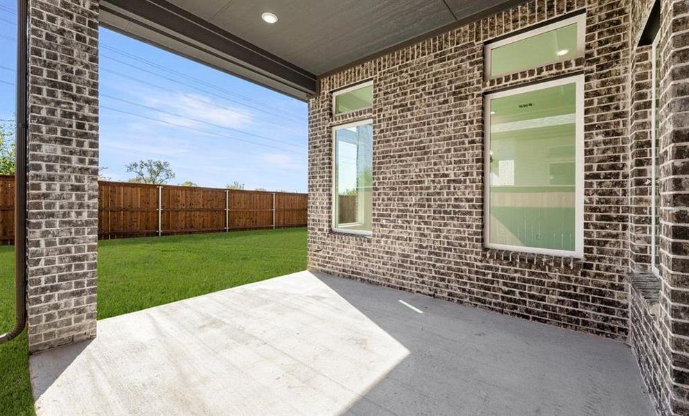 Covered Patio Representative Photo Covered Patio Representative Photo
