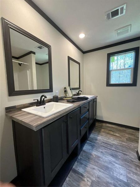 Furnished interior view inside a new home in , Eatonton (Image 5).