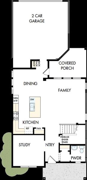 2D floor plan layout of this home in Whitley Preserve – Park Collection, Mint Hill, NC (Image 2). 2D floor plan layout of this home in Whitley Preserve – Park Collection, Mint Hill, NC (Image 2).
