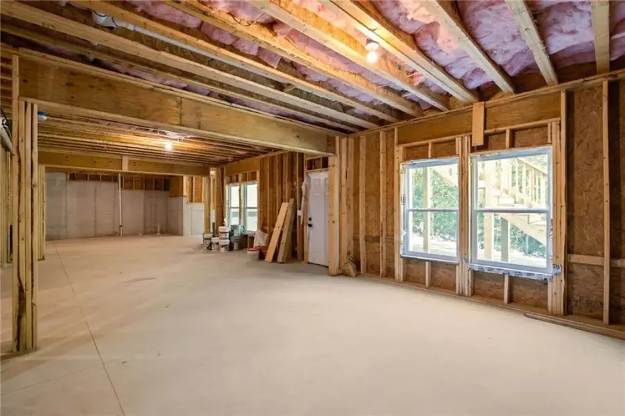 In-progress construction of a new home in , Snellville, GA (Image 33).
