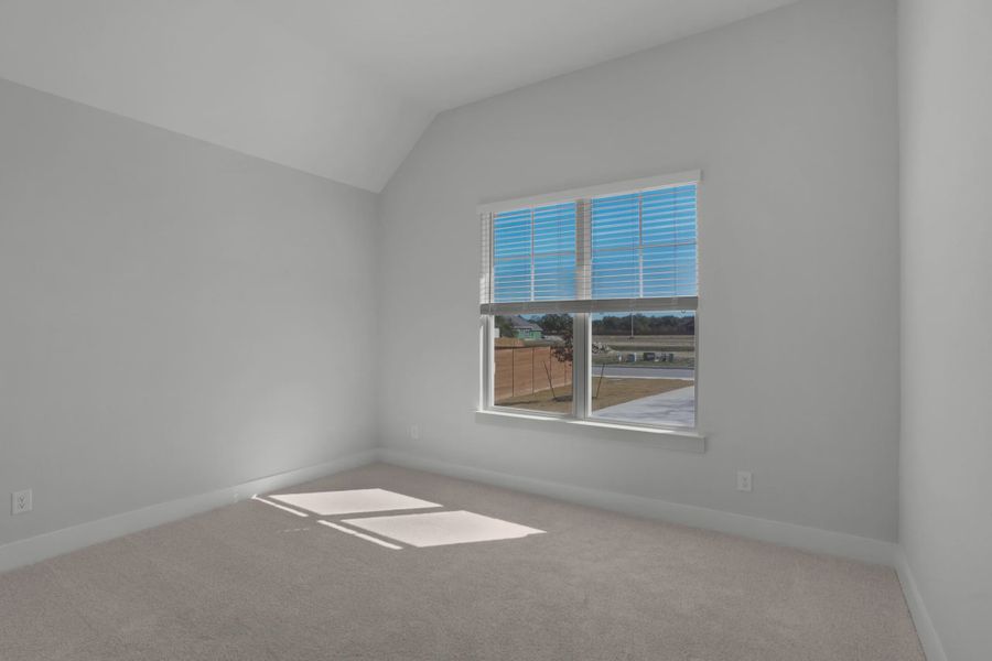 Representative unfurnished interior of a home built from the Sicily by Chesmar Homes in Berry Creek Highlands, Georgetown (Image 21).