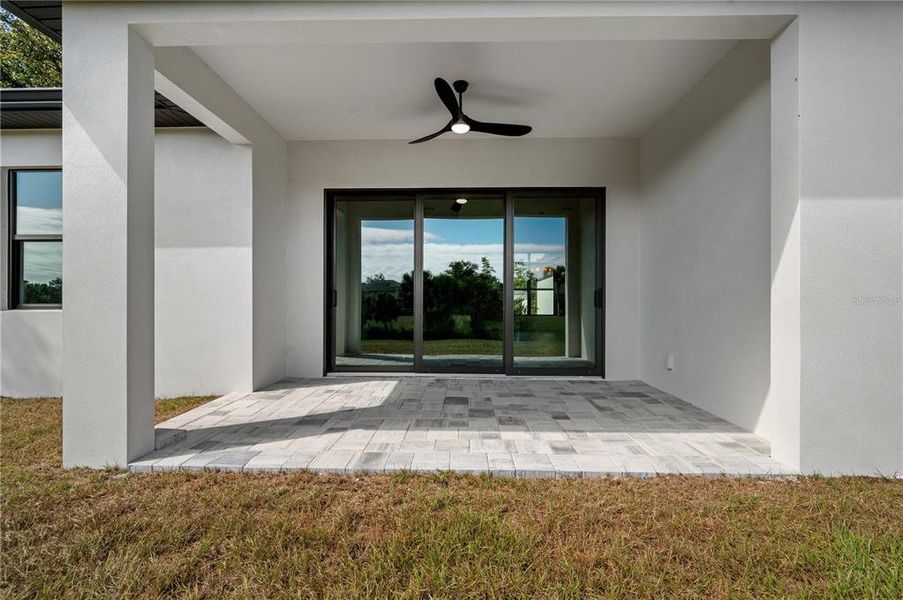 Exterior details and patio area of a home in , North Port (Image 3). Exterior details and patio area of a home in , North Port (Image 3).
