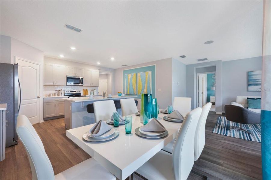 Furnished interior view inside a new home in Kindred, Kissimmee (Image 27). Furnished interior view inside a new home in Kindred, Kissimmee (Image 27).