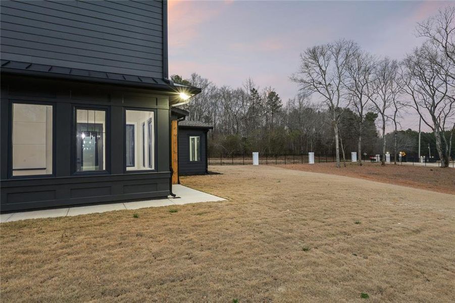 Exterior details and patio area of a home in , Auburn (Image 3).