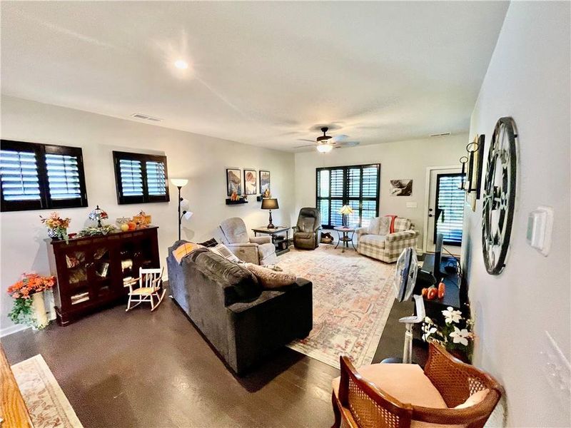 Furnished interior view inside a new home in , Hoschton (Image 33).