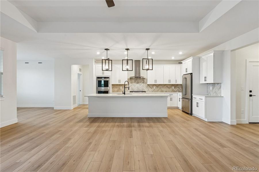 Furnished interior view inside a new home in Spring Valley Ranch, Elizabeth (Image 9).