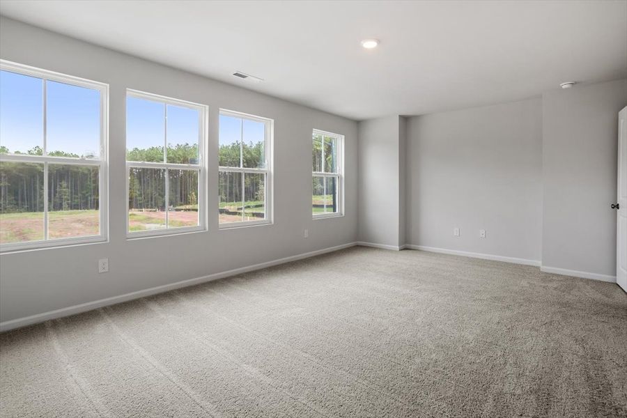 Spacious, unfurnished interior of a new home in Sweetbrier, Durham (Image 20). Spacious, unfurnished interior of a new home in Sweetbrier, Durham (Image 20).